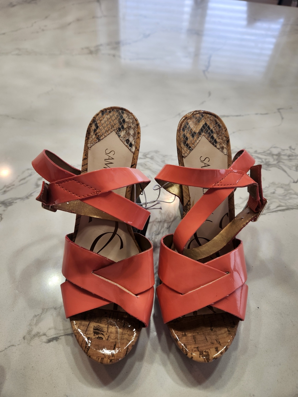 Sam Edelman Coral Crisscross Women’s Heeled Sandals